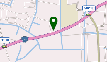 原の町簡易郵便局の地図画像