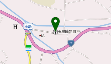 玉島簡易郵便局の地図画像