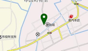 串良郵便局の地図画像