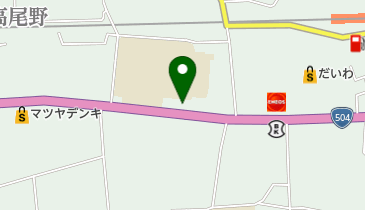 高尾野郵便局の地図画像