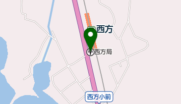 西方郵便局の地図画像