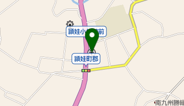 頴娃郵便局の地図画像