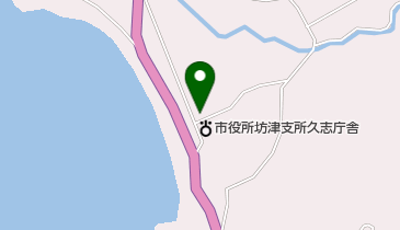 坊津久志郵便局の地図画像