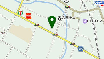 伊集院郵便局の地図画像