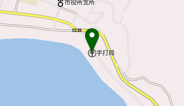 手打郵便局の地図画像