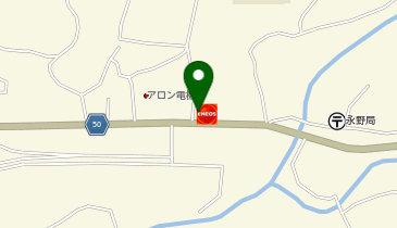 永野郵便局の地図画像