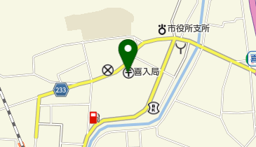 喜入郵便局の地図画像