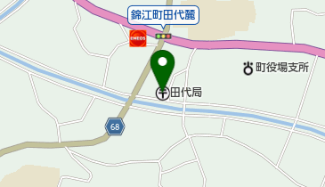 田代郵便局の地図画像