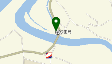 永田郵便局の地図画像