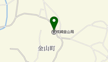 枕崎金山郵便局の地図画像