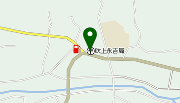 吹上永吉郵便局の地図画像