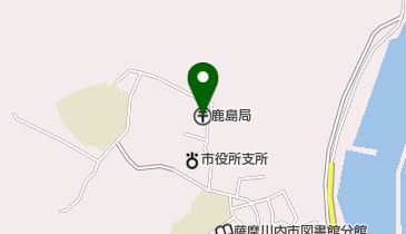 鹿島郵便局の地図画像