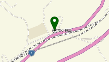 芹ヶ野郵便局の地図画像