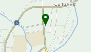 山田郵便局の地図画像
