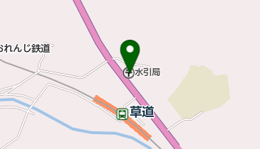 水引郵便局の地図画像