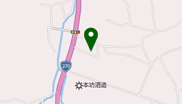 津貫郵便局の地図画像