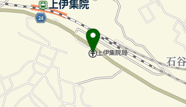 上伊集院郵便局の地図画像