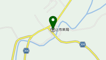 上市来郵便局の地図画像