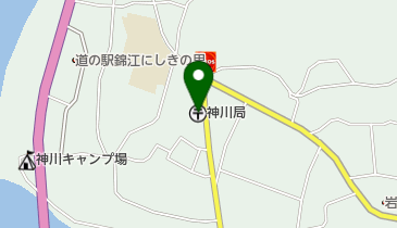 神川郵便局の地図画像