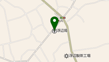 浮辺郵便局の地図画像