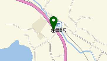 西目郵便局の地図画像