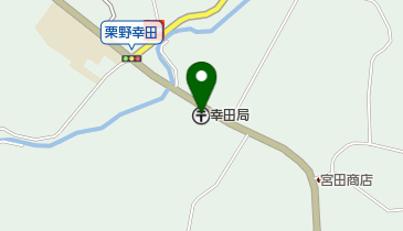 幸田郵便局の地図画像