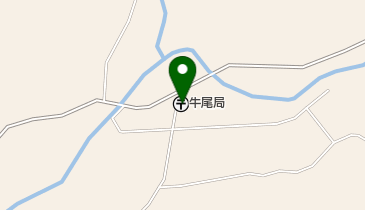 牛尾郵便局の地図画像
