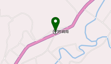 岩崎郵便局の地図画像