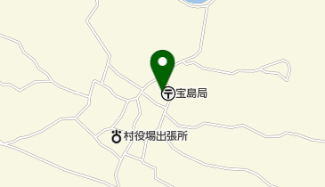 宝島郵便局の地図画像