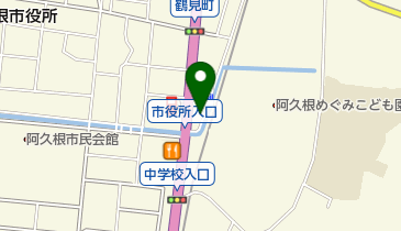 阿久根大丸郵便局の地図画像