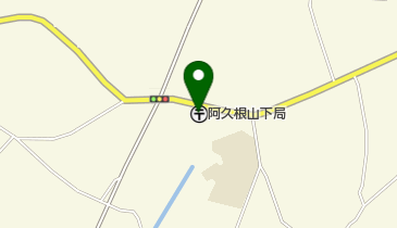 阿久根山下郵便局の地図画像