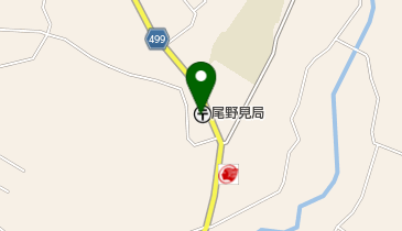 尾野見郵便局の地図画像