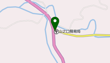 山之口簡易郵便局の地図画像