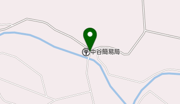 中谷簡易郵便局の地図画像