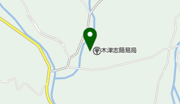 木津志簡易郵便局の地図画像