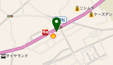 稚児ノ松簡易郵便局の地図画像