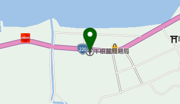 牛根麓簡易郵便局の地図画像