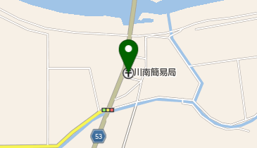 川南簡易郵便局の地図画像