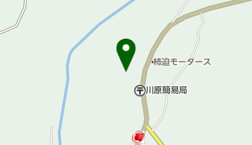 川原簡易郵便局の地図画像