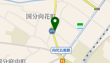 向花簡易郵便局の地図画像