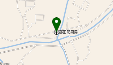 郡田簡易郵便局の地図画像