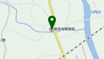 般若寺簡易郵便局の地図画像