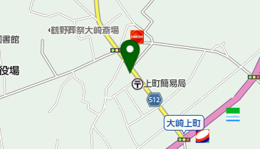 上町簡易郵便局の地図画像