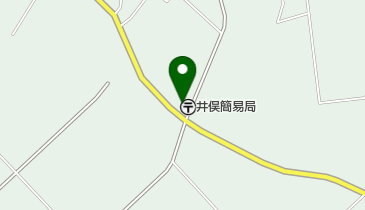 井俣簡易郵便局の地図画像