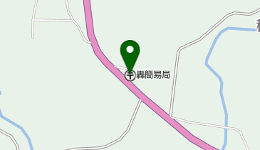 轟簡易郵便局の地図画像