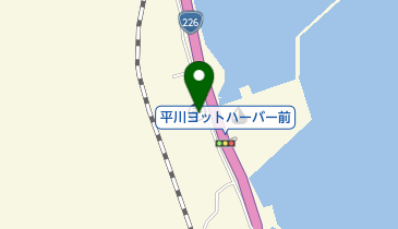 浜平川簡易郵便局の地図画像