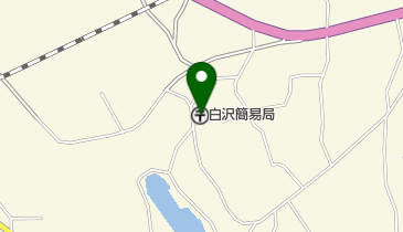 白沢簡易郵便局の地図画像