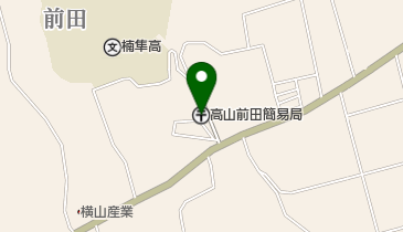高山前田簡易郵便局の地図画像