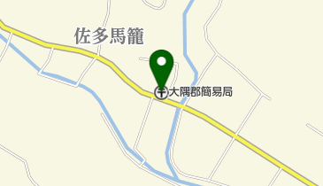 大隅郡簡易郵便局の地図画像