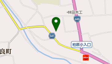 柏原簡易郵便局の地図画像